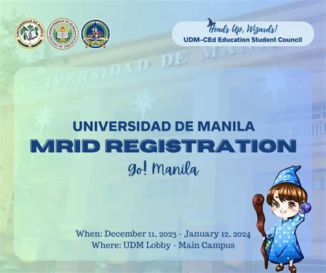 mrid go manila|Manila E.